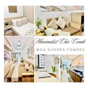 Minimalist Chic Condo near MOA-Shore3 Tower2