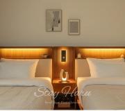 Stay Haru 신규오픈 할인#고급숙소#호텔침대#지하철도보4분#Hongdae 1정거장 #Kpop방송국 인접