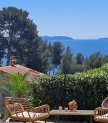 Rez-de-jardin, vue mer, Le Lavandou