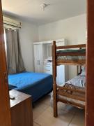 Ground floor apartment with air conditioning and barbecue area near the beaches