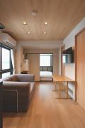 AURA YUZAWA Apartment Hotel - 1Bedroom Apartment with Living Dining Kitchen Sleeps 2 to 4, Bedroom with 2-Double Bed, Living Room with 1-Sofa Bed