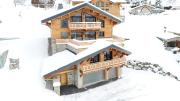 Chalet APY - Grand chalet neuf avec terrasse, 6 chambres, wifi, balcon, bornes électriques etc