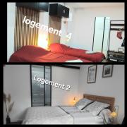 Appartement 4 ou 2 Parking Wifi Terrasse cosy