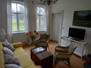 Charming flat with wood stove on a large farm