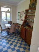 Charming flat with wood stove on a large farm