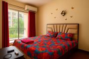 Couple friendly room with ac, comfy bed and private window view