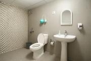 Couple friendly room with ac, comfy bed and private window view