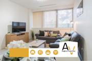 Special Offer - Modern 2BR Apartment with Parking, Wi-Fi & Netflix By AV Hughes Properties