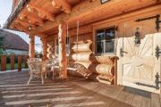 Log Cabin Chalets with Private Sauna