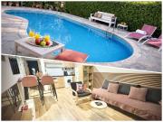 Ibiscus Pool & Garden Apartment Walk to Beach, Harbour & Castle, Kato Paphos