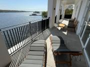 Apartment overlooking Skanderborg Lake with 8 beds
