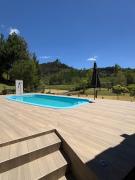 Chalé Cabana Sítio na Serra para amigos e familiares com Piscina