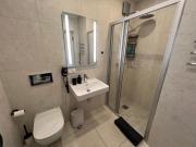 Comfy apartment with a balcony by the sea