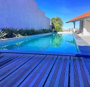 Arhitect design pool villa Biarritz beach