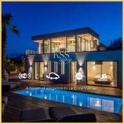 Splendide villa de luxe, vue mer et montagne