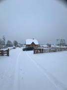 Życie- Roztocze Domek ze stawem i rzeką