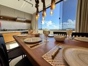 Refúgio Beira Mar, na praia da Barra de São Miguel