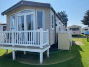 Stylish, modern caravan at Weymouth Bay