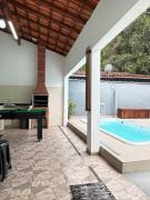 Casa verde Ubatuba ao lado da praia da Enseada e Santa Rita