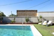 Villa con piscina privada Barbacoa en Conil
