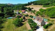 OREE DU CHATEAU : maison de charme avec piscine chauffée dans Beynac