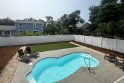 Oak Island Home with Pool Walk to Long Beach!