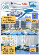 2 Bedroom with Balcony Staycation Infront of Moa,Sea Residences Tower A, Near Arena , Smx, Picc, Dfa Macapagal, World Trade, Star City, Ayala Mall, & Naia Sea Residences Tower A