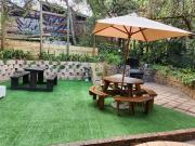 Log Cabin- Forest, Lagoon Sea location