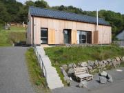 Modernes, ökologisches Design Ferienhaus in der Eifel Vulkaneifel I 2 Schlafzimmer, Sauna, Yoga & Kaminofen, schnelles WLAN & Arbeitsplatz