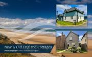 Old and New England Cottages - two 3 bedroom cottages nearby - Part of the The Bay Filey Holiday Village with pool, gym and direct beach access, pub, restaurant, tennis and meadows walks