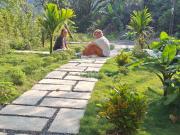 Happy House by the Mountain