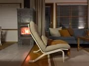 Tilava huoneisto järvi näkymällä