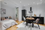 Very Cental Scandic Studio Apartment with Balcony