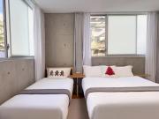 102Room,7-minute walk from Uguisudani Station located on the 1nd floor of an apartment-style building Twin room No elevator