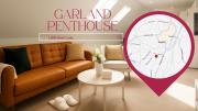 Garland Penthouse - Large 2 bed 2 bath self contained flat