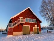 Newly built apartment next door to the sheep