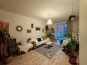 Boho style apartment with garage and large terrace