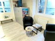 Studio calme intra-muros à 150m de la plage