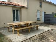 Maison rénovée à la campagne avec terrasse, connexion Wifi incluse - FR-1-426-288