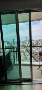 Spacious 2 Bedroom Condo at Sky Walk Residences, 60 sqm with King and Single Bed, 3 Minutes Walk to BTS Phra Khanong on Sukhumvit Line, Only 2 Stops to Emporium and EmQuartier, Easy Access to Sukhumvit Road, Rama IV, and Ramkhamhaeng