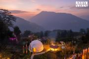 StayVista at The Stargazer with Mountain Views, Bonfire, Lawn