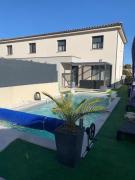 House for 6 people private pool, air conditioning,