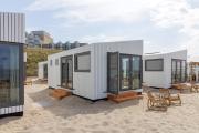 Cabanas direct op het strand