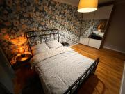 Blue Apartment with Balcony