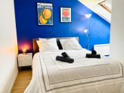 Central apartment - 15 min from Paris - Private parking