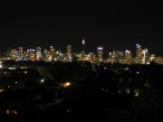 VIEWS of City and Anzac Bridge and Blue Mtns 1BR in 2BR Annandale Apt