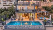 Kalkan 5 bedroom seaview villa with private pool hot tub