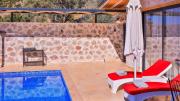 Kördere 1 bedroom secluded villa with private pool hot tub