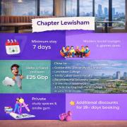 Student only Modern Studio at Chapter Lewisham