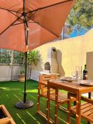 Monolocale Mare e Città Giardino con Barbecue